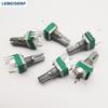 5 Stück/Los Versiegelter 3-Pin RK097N Einzelner Vertikaler Potentiometer A10K A20K A50K A100K-A1M Griff 15MM Blume