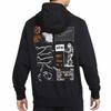 New Nike Club Men's French Terry Hoodie HQ8595-010