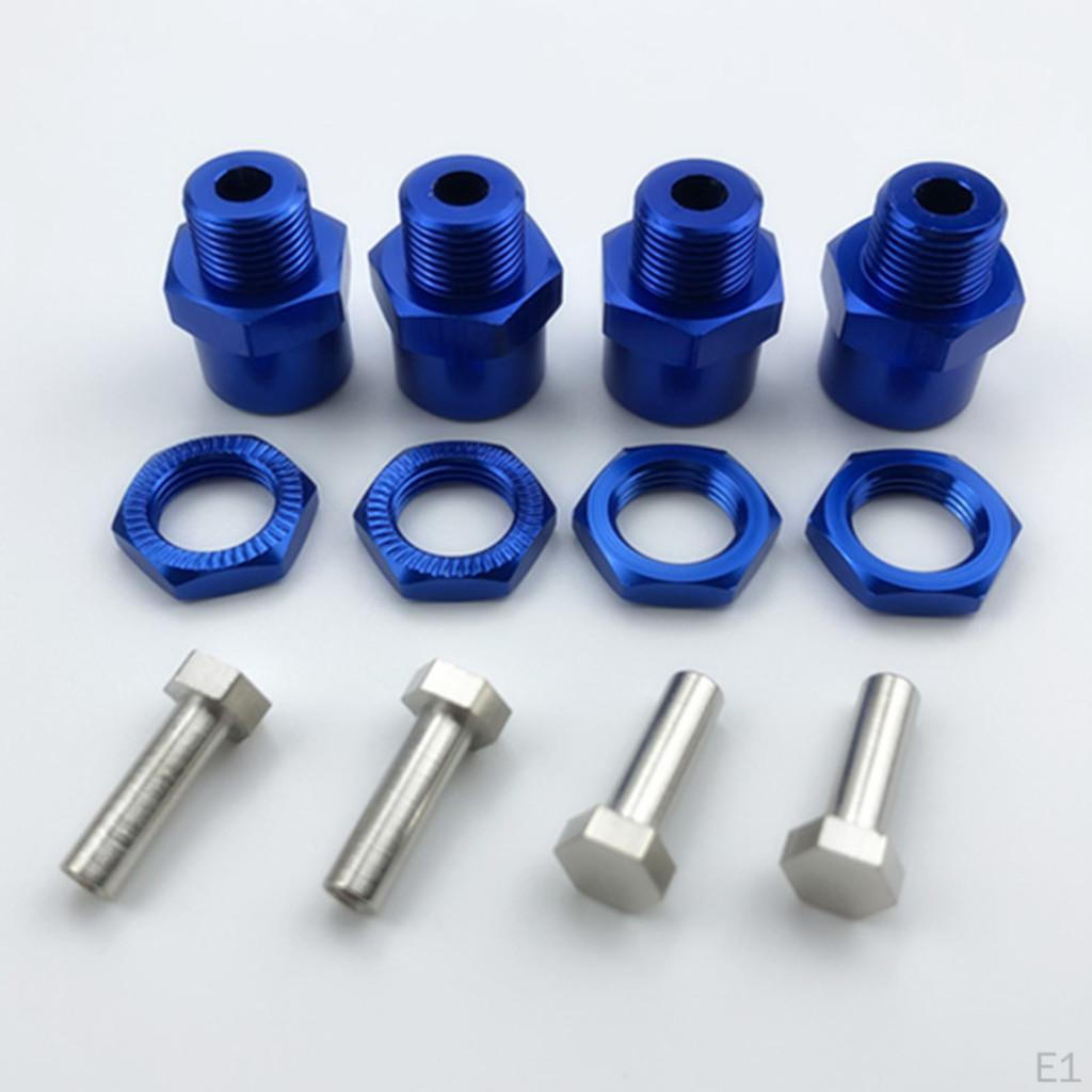 12 Pcs 17mm Metal Hex Wheel Adapter for 1:10 HSP RC Car Parts