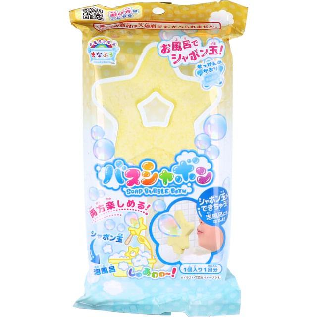 MANABURO - Soap Bubble Bath Star Salt 1 pc