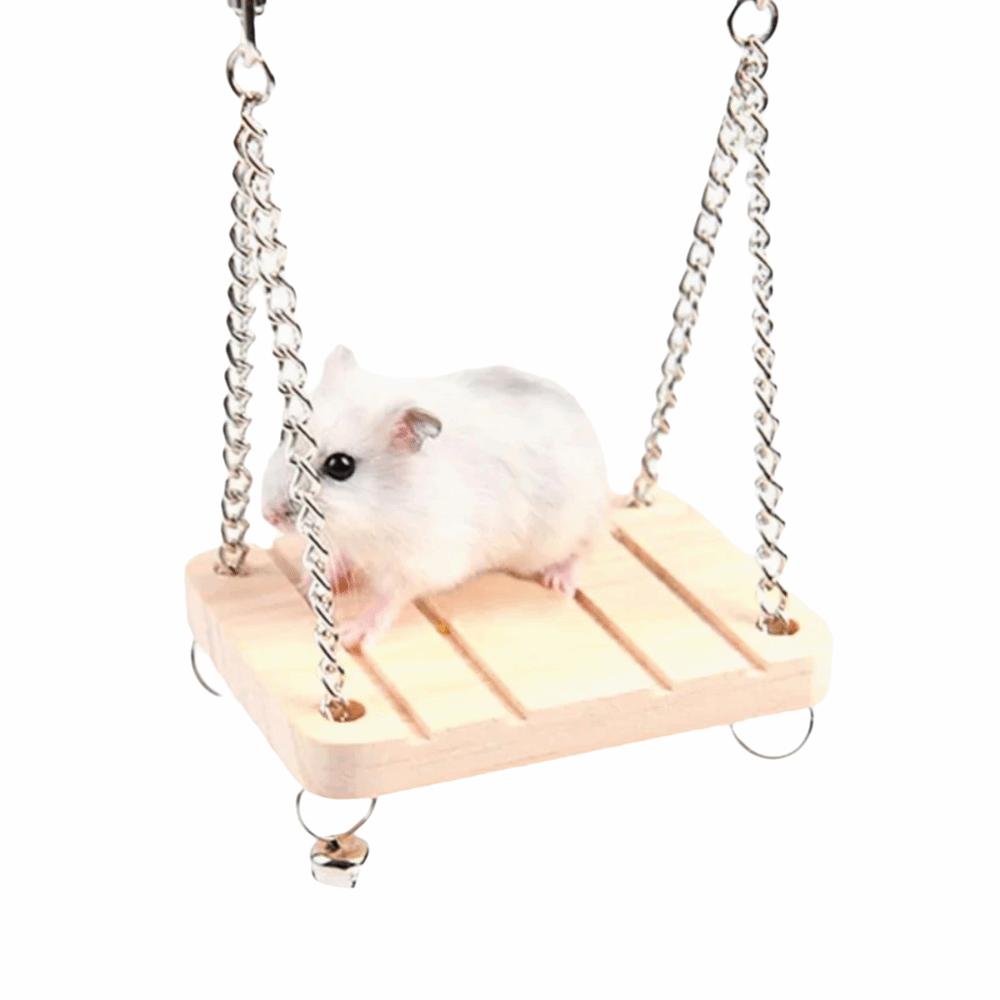 Grinding Teeth Pet Roller Toys Gnawing Hanging Swing Toys New Pet Hamster Toys Pet Supplies
