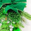 Simulated Garland High Quality Green Stair Garland Christmas Wreath Durable And Long-lasting Plastic Christmas Scene Setting