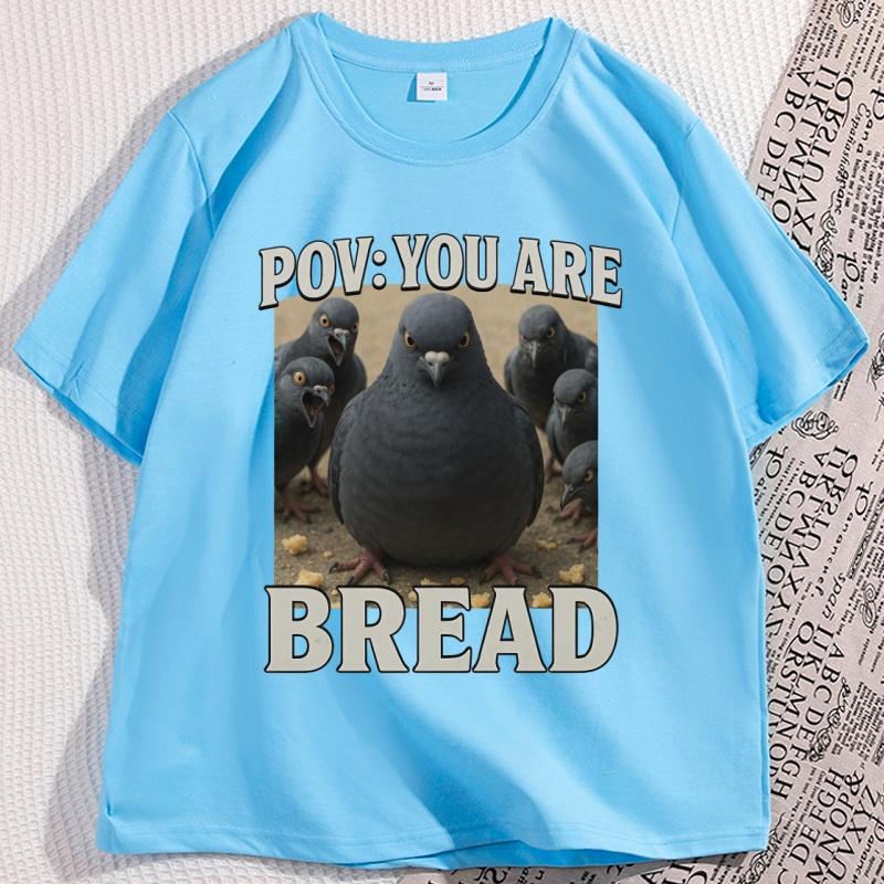 

Funny Pigeon T Shirt Birdy TShirt Casual Cotton Short Sleeve Round Neck Tshirt High Quality Loose Soft Comfortable Clothes 4XL