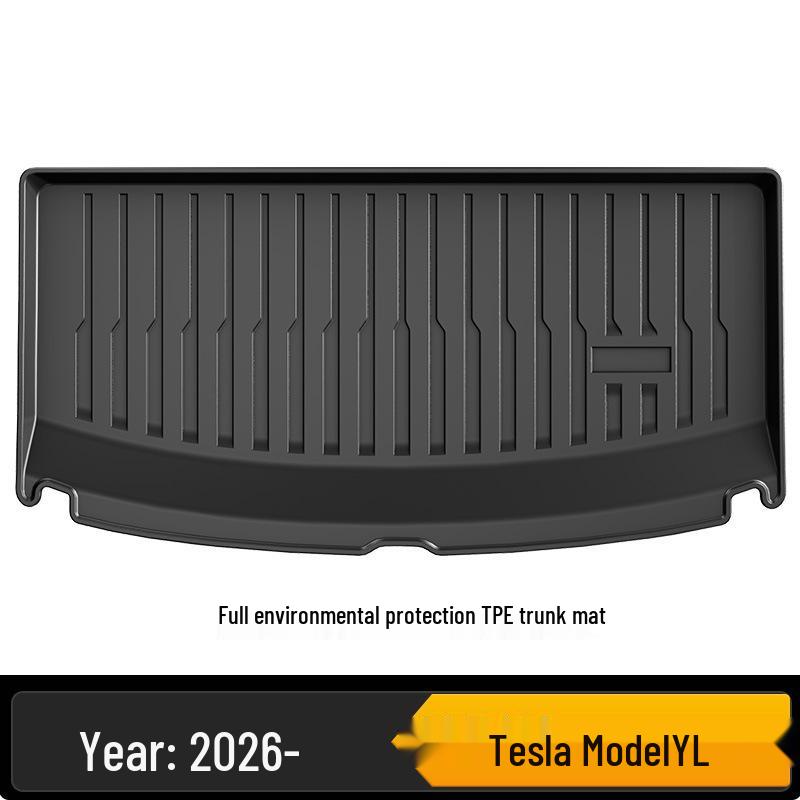 Durable Waterproof TPE Floor Mats for 2025 Tesla Model Y
