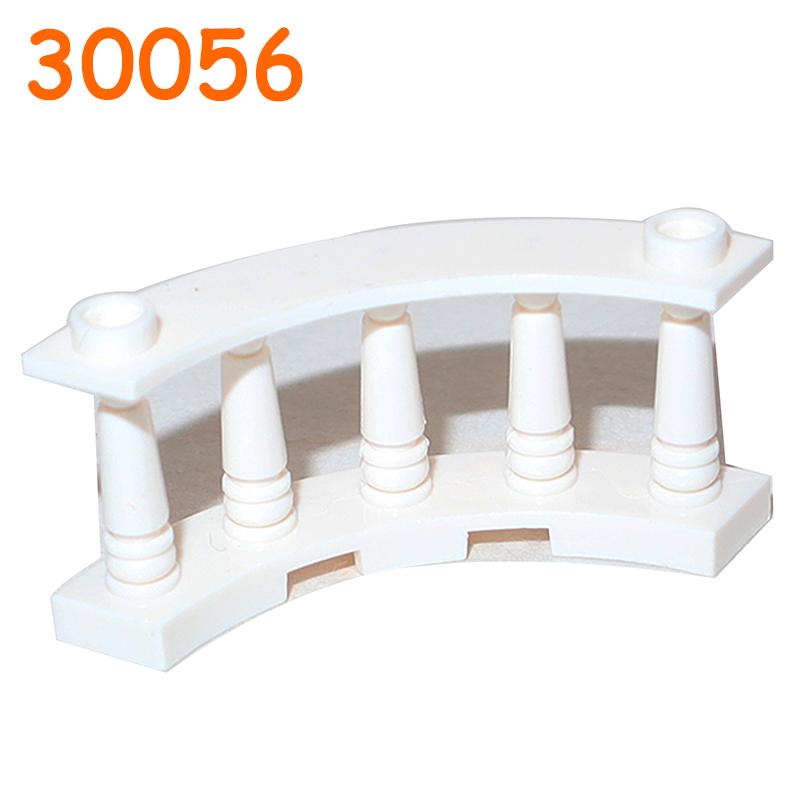 Non-Toxic Fence City Accessories Building Block Moc Part Railing Stair Barrier Ladder Guard Bar Castle Garden Farm Military Assemble Brick