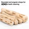 Safe Dental Care Dog Toy Coffee Wood Chew Toy, Wooden Puppy Teething Natural Stick, Health for Small Medium Large Dogs Stick