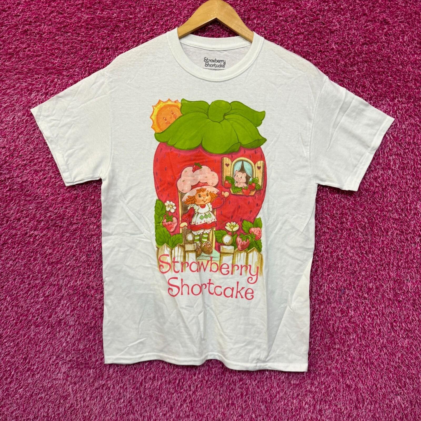 

Strawberry Shortcake Custard Cat Strawberry Cottage Tee M M
