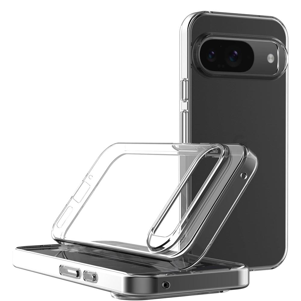 Silicone Clear Phone Ultra Thin Case For Google Pixel 10 9A 9 8A 8 7A 7 6A 6 Pro Soft Cover For Google 9 Pro XL ProXL