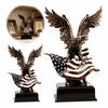Strength Symbol for Reception Desk 250th Anniversary USA Eagle Statue, Patriotic Resin Bald Figurine, Unique Commemorative Gift 1776 2026 250 Years