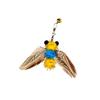 4PCS Simulated Insects Bell Cat Toy Replace the Head Accessories Artificial Insects Pet Toy
