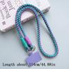Nylon Braided Phone Lanyard Anti-lost Crossbody Hanging Rope  Phone Charm Accessories