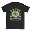Novelty Santa Cactuar Finals Fantasys T-Shirts Men Crew Neck Pure Cotton T Shirt  Short Sleeve Tee Shirt Adult Clothes