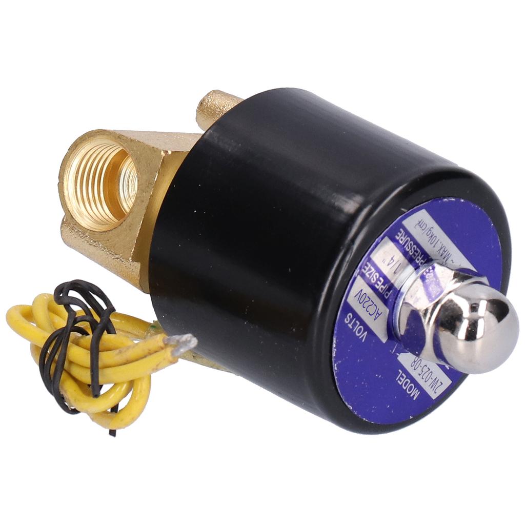 Electric Solenoid Valve Small Normally Closed for Water Air Diesel 1 4in 2W‑025‑08