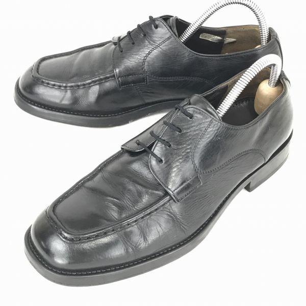 

Germany Lloyd Heavy Leather U Tip 26.5 Black Dress Shoes Business