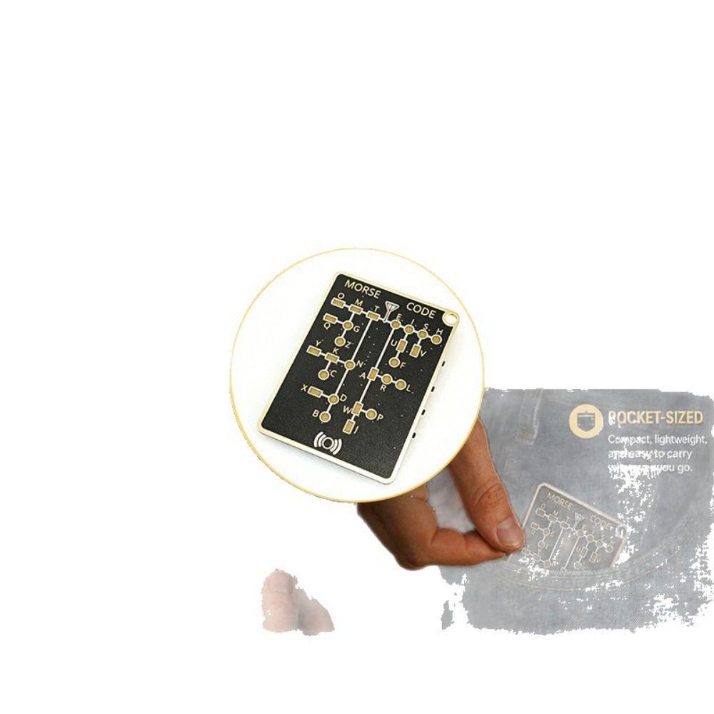 Trendy Design training card Practical Morse code training card Morse Code Karte  Birthday Present