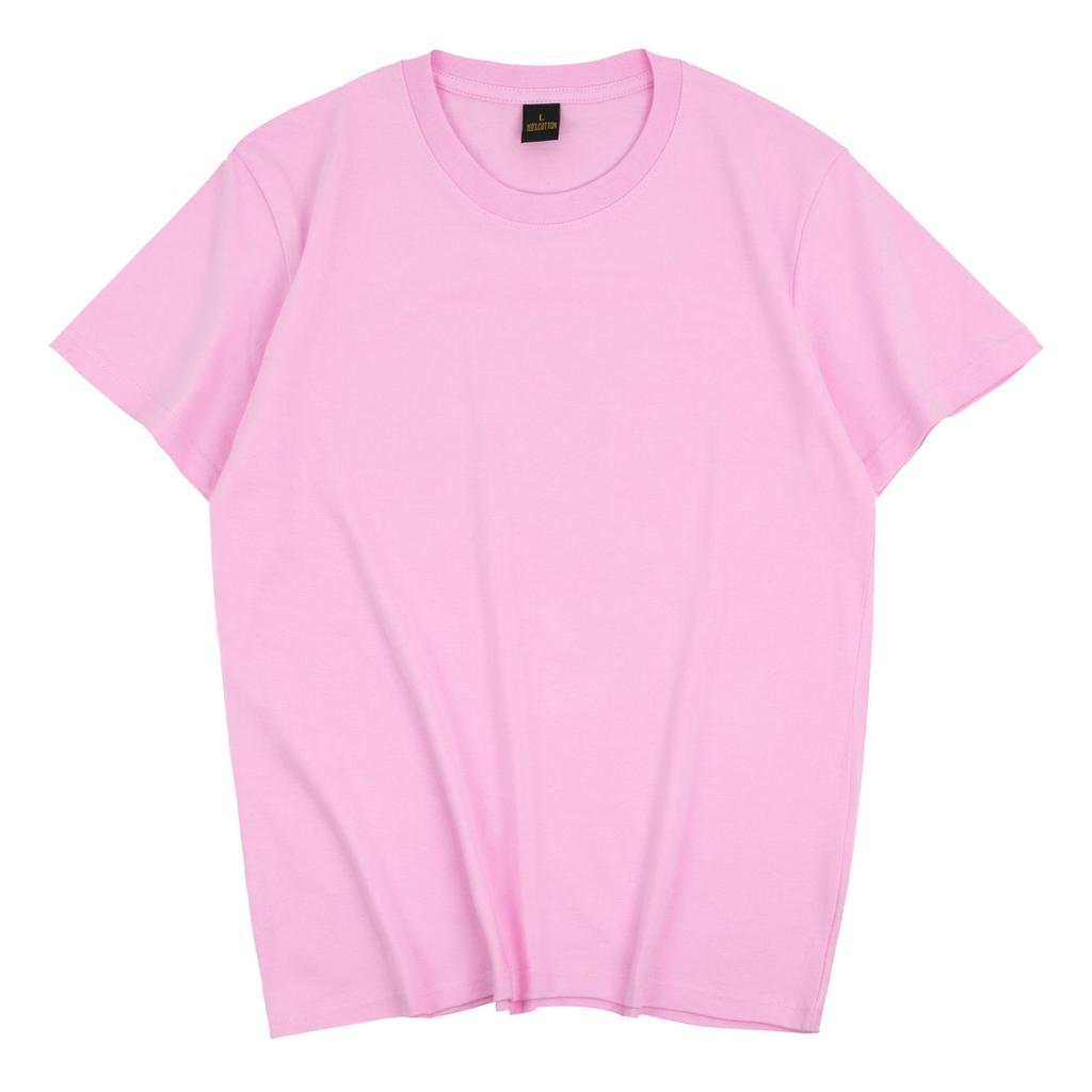 Męski i damski t-shirt z krótkim rękawem bawełniany z okrągłym dekoltem wygodny i oddychający ile dużych rozmiarów