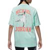 Jordan Drop Shoulder Sleeve T Shirt Women's Mint Green DO5015-379