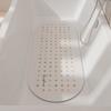 40x1000cm Bathroom Bathtub Anti Slip Foot Pad PVC Shower Room Shower Mat Children's Anti Fall Foot Pad Home Massage Sucker Mat