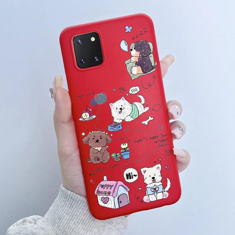 For Samsung Galaxy Note 10 Lite Case N770F Soft TPU Silicone Cover Cute Astronaut Panda Phone Case GalaxyNote 10Lite Coque Funda