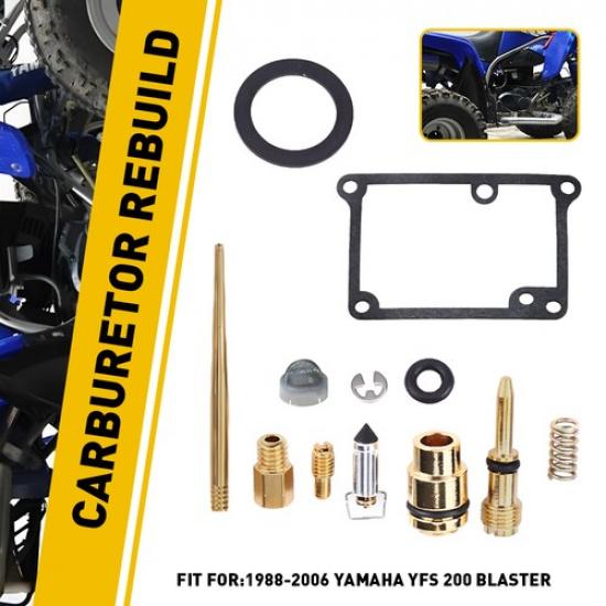 

Carburetor Rebuild Repair Accessories Fit Yamaha YFS 200 Blaster 1988-2007 2006