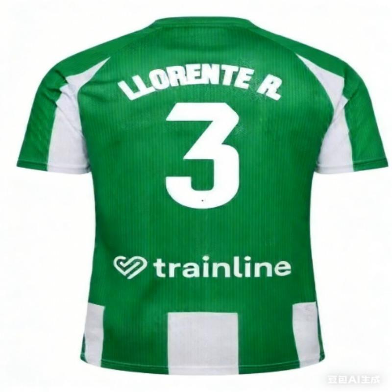2026 Real Betis Leisure Outdoor Sports Fast Drying Breathable Adult and Children's Same Style Football T-shirt - Parent Child