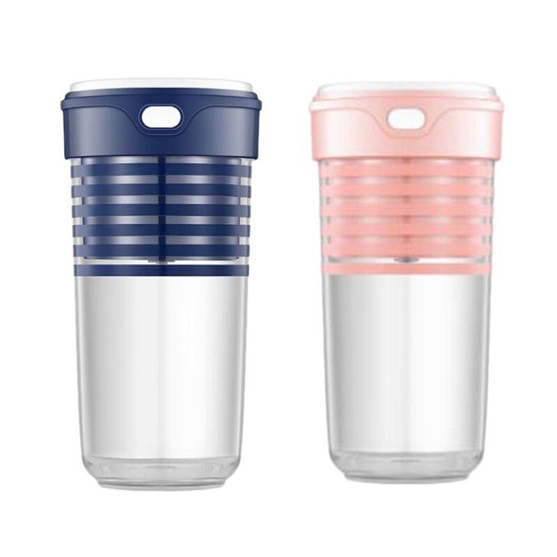 Portable Blender Mini Personal Blender Small Blender Smoothie USB Juicer Cup | Players (Blue)