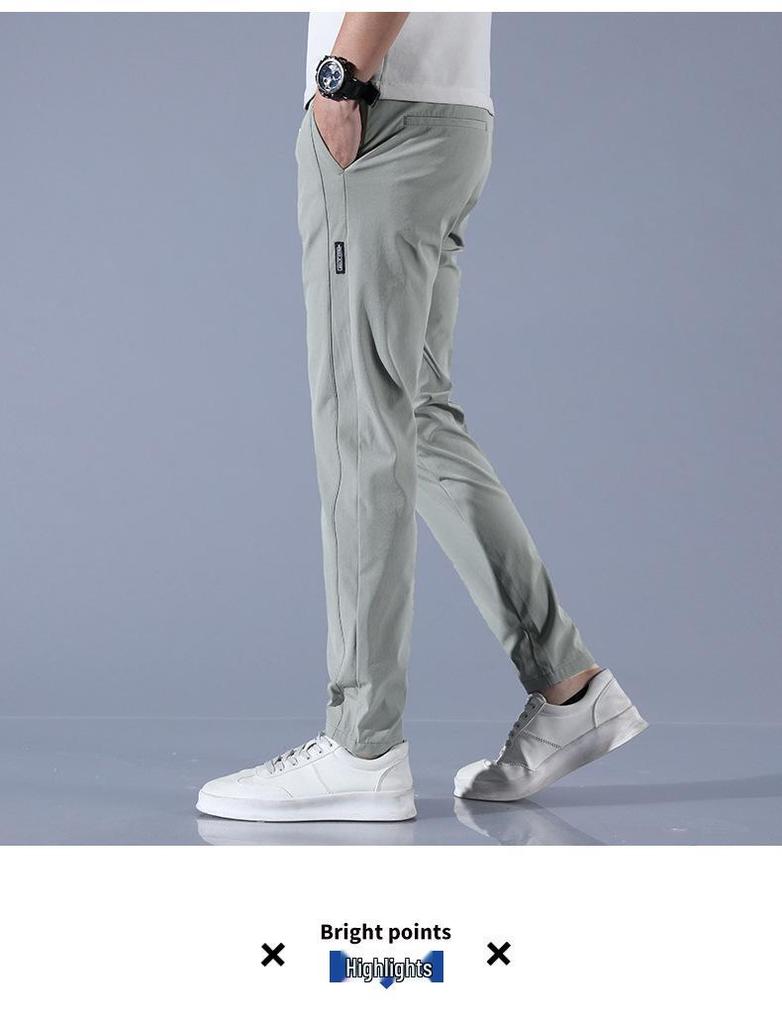Men's Casual Loose Breathable Straight-Leg Pants - Autumn/Winter Trend