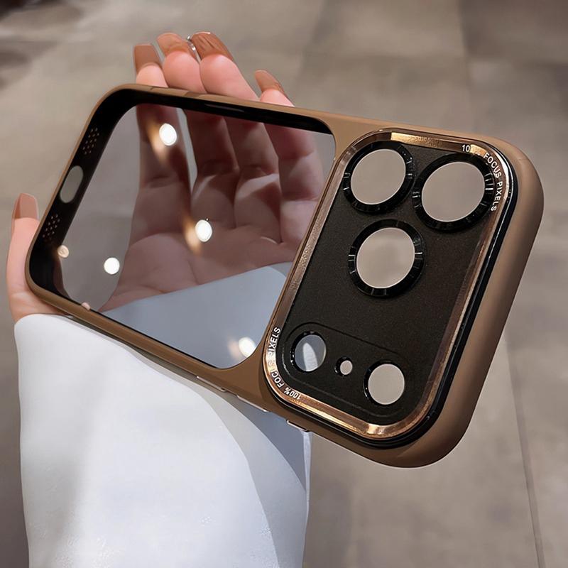 Luxus durchsichtige Handyhülle für IPhone 17 Air 16 15 14 13 12 Pro Max Plus 17Air 17Pro 16Pro i17 Klare stoßfeste Bumper-Abdeckung
