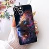 Transparent For iPhone 13 Case Cover Cute Cat Fashion Butterfly Funny Painted Casing A2633 A2482 A2631 A2634 A2635