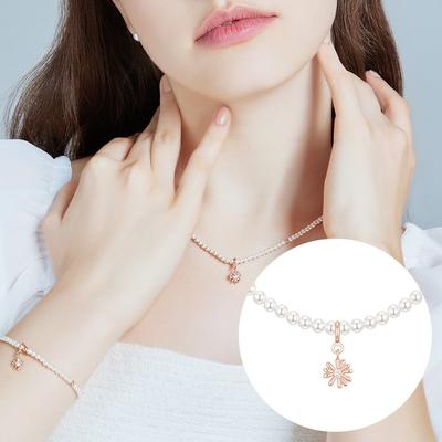 Collier de perles Mariel + Ensemble pendentif (Ensemble-J0-0902)