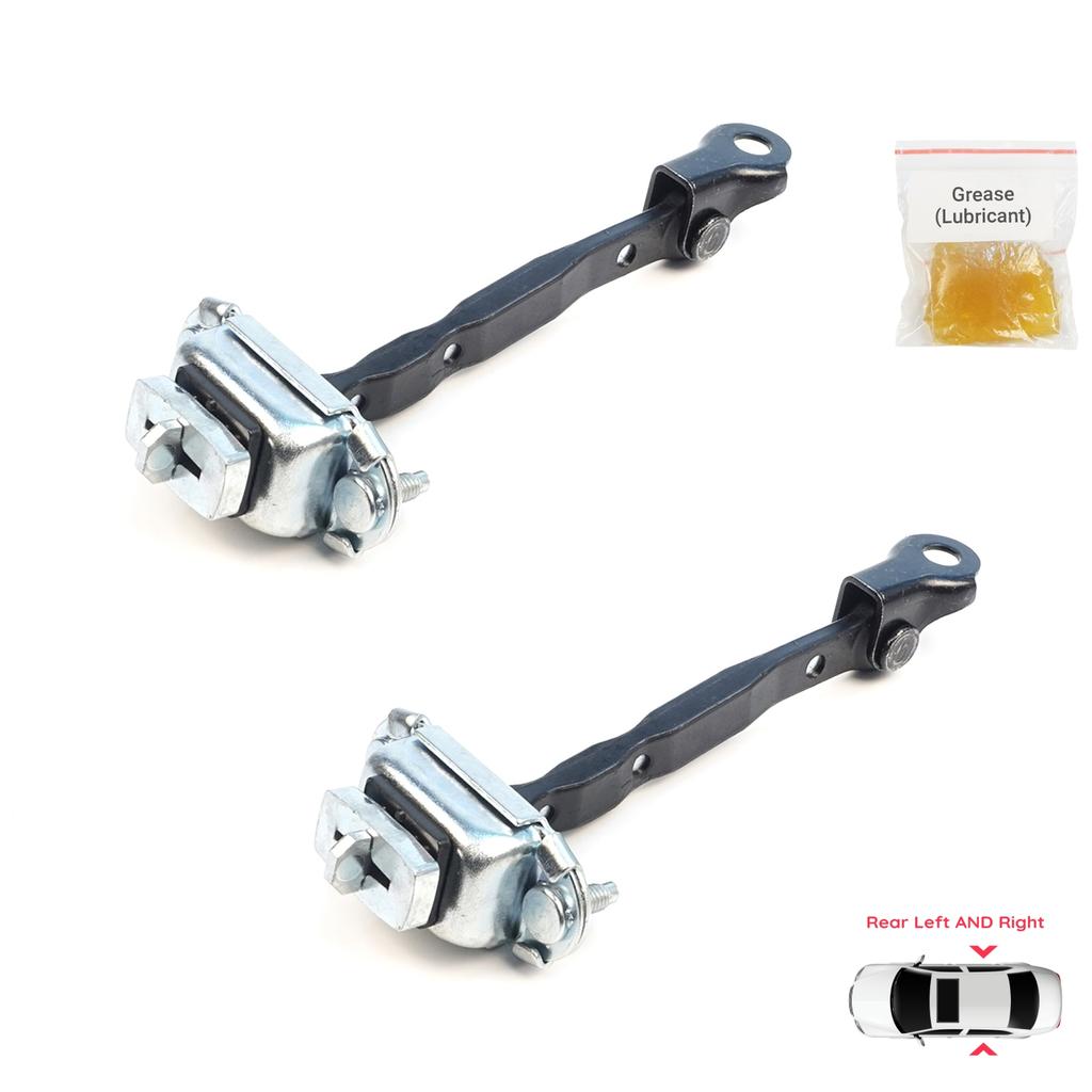 EDP1686-1 2 Pieces Rear Door Hinge Brake Stop Check Assy Limiter Strap for Subaru Forester MK4 SJ 2012-2018 62124FG003