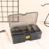Double Layer Lure Tackle Box Fishing Accessories Adjustable Plastic Fishing Box Fake Bait Hook Tool Storage Boxes Fishings Gear