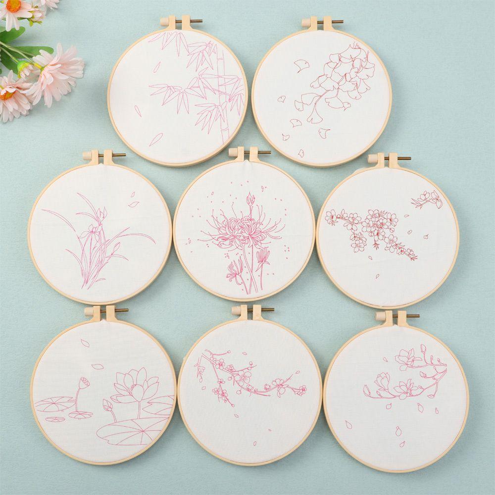 Delicate DIY Artcraft Embroidery Hoop Embroidery Kit Cross Stitch Hand Embroidery