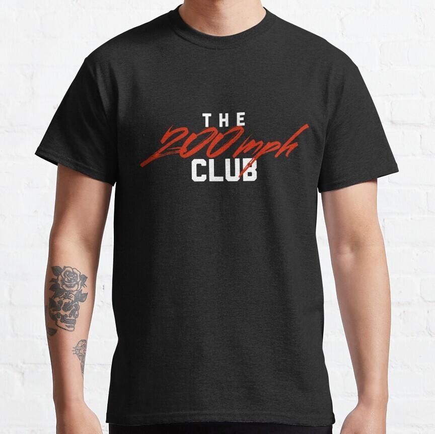 

The 200Mph Club Classic Vintage Retro TShirt Size S5XL Unisex T-Shirt L