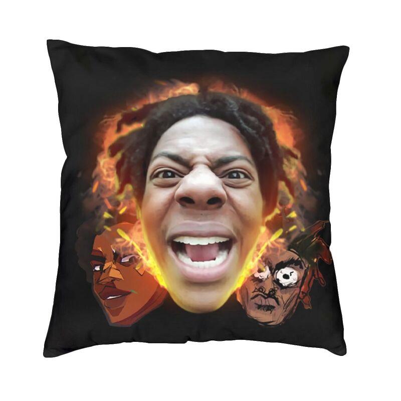 

Сердитые чехлы для подушек Ishowspeed Украшение дивана Квадратный чехол для подушки 45x45 Офисный отель 3D-печать наволочек