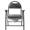 Portable Foldable Commode Chair: Non-Slip, High Load Capacity for Elderly and Pregnant Women