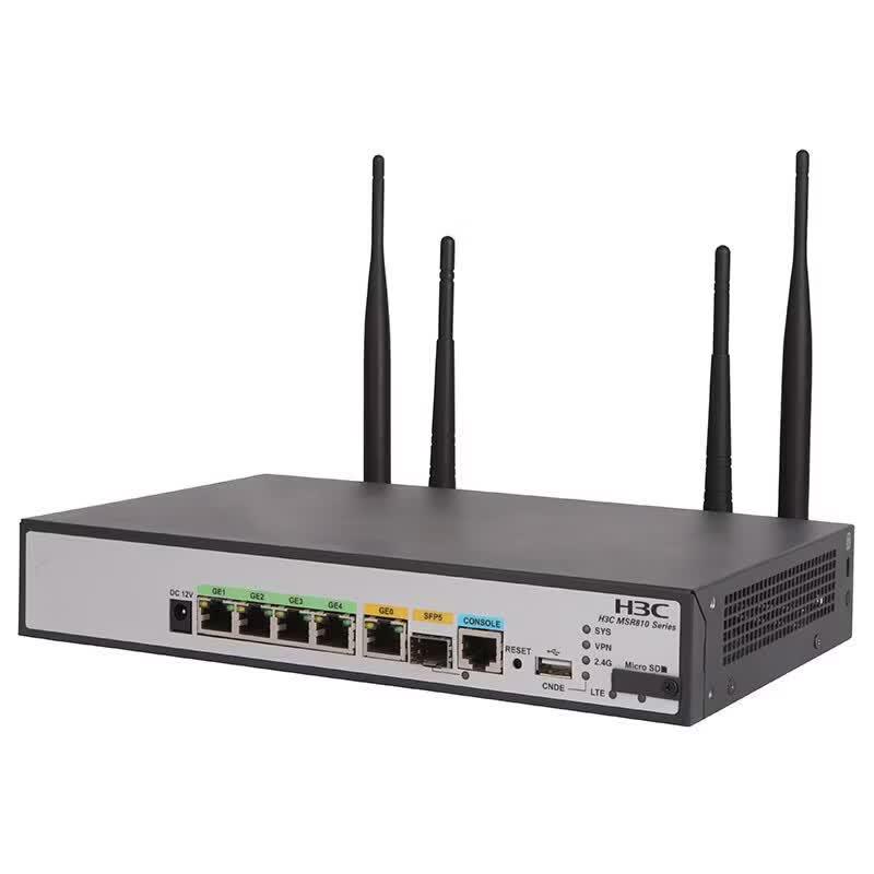 H3C MSR810-W-LM Multi-WAN Enterprise 3/4G Wireless Router (CN version)