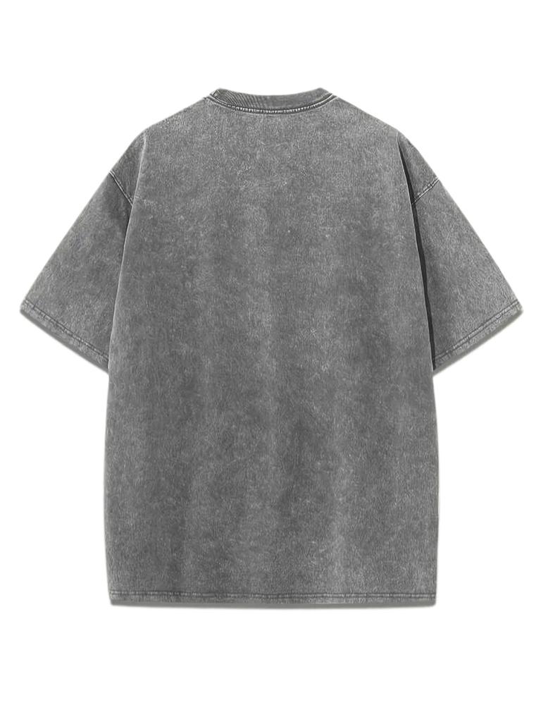 Fruits Lemon Cherry Prints Washed T Shirts Women Cotto