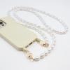 Pearl Bracelets Chain Crossbody Necklace Lanyard Phone Case for iPhone 16 15 14 13 12 11 Pro Max 8 7 Plus Shockproof Case