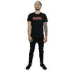 Marvel Mens Deadpool Text Logo T-Shirt