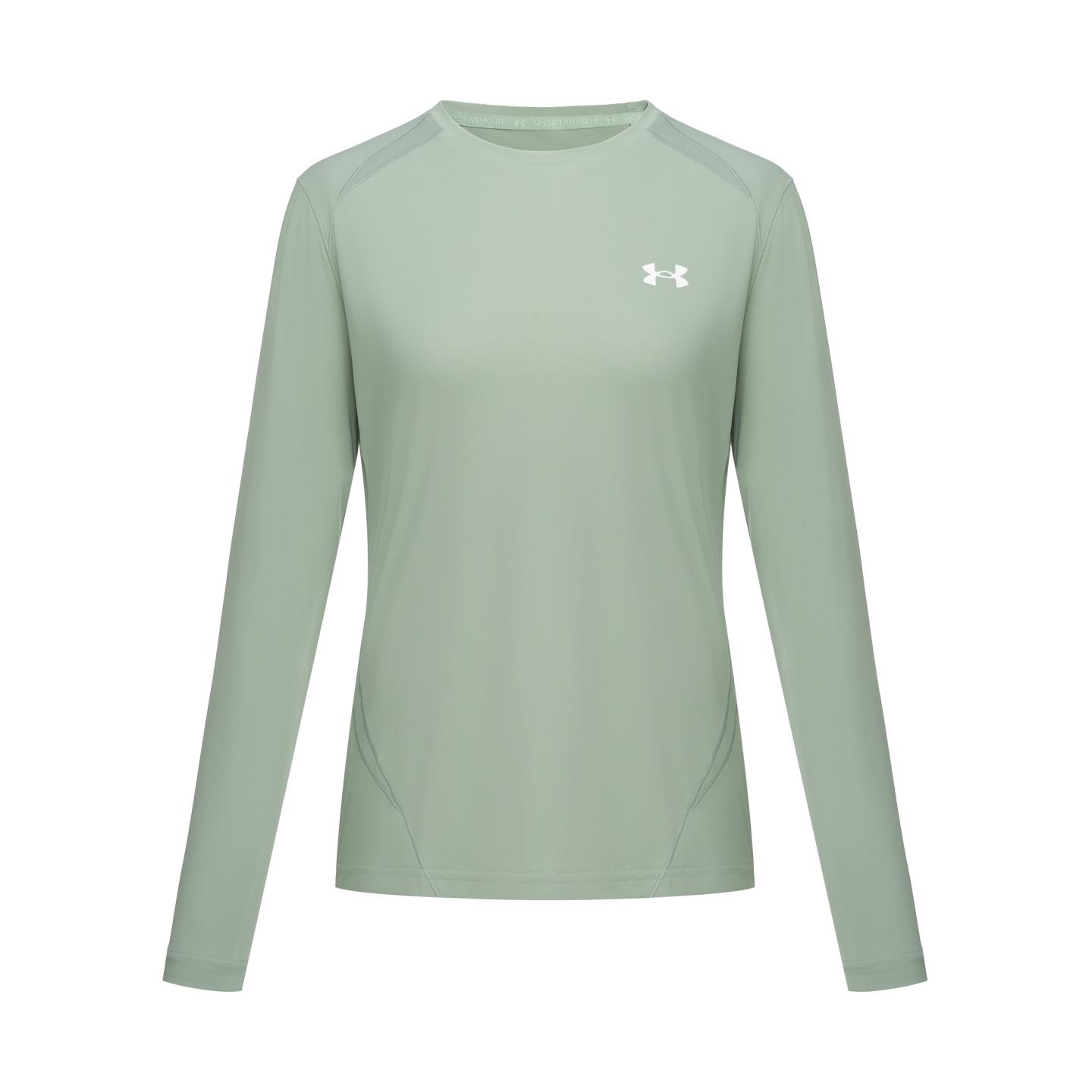 Under Armour Удобная Дышащая Легкая Повседневная Простая Фитнес Одежда Женские топы 6014363-348 M
