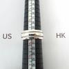 [Used] TIFFANY 925 Double Line Ring / Size 20 / j51-8