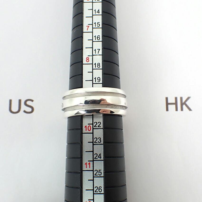 [Used] TIFFANY 925 Double Line Ring / Size 20 / j51-8