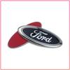 11,5X4,5cm BilLogotyp För Ford Ranger Escape Mondeo Fusion Fiesta Kuga Edge Focus Mustang Bakre Bagagelucka Emblemsdekal Tillbehör