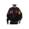 Li Ning Loose Fit Pullover Round Neck Sports Sweatshirt Men Sweatshirt Black AWDP725-2