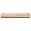 LED Bed Frame in Sonoma Oak 120 x 190 cm
