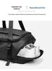 Men's Large-Capacity Multifunctional Waterproof Sports Bag: Double Shoulder, Gym, Travel, Basketball, and Football Training.