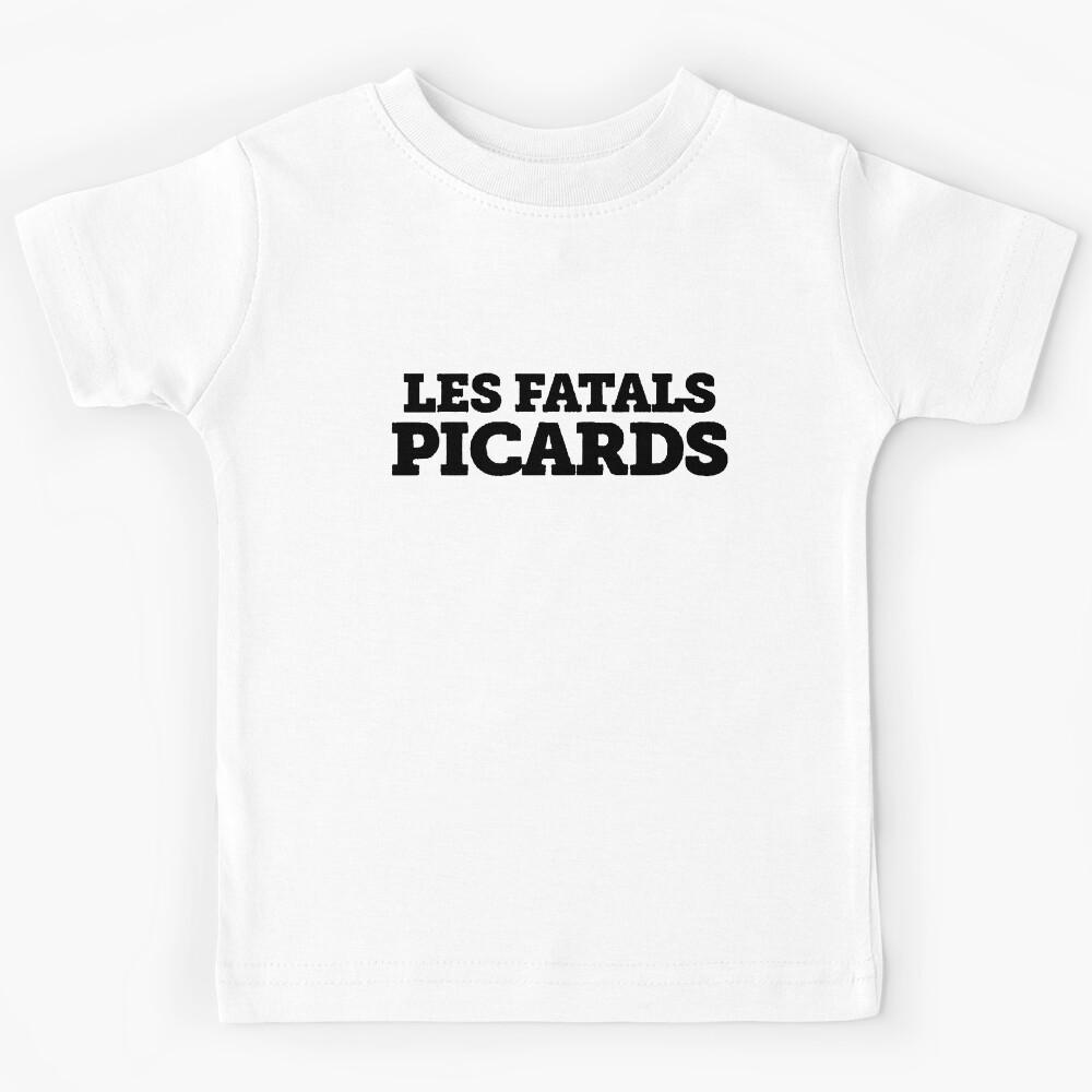 Les Fatals Picards Band Rock French - Black Version Kids T-Shirt 100