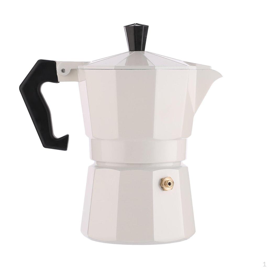 Stovetop Espresso Pot Classic Design Developer Powerful Pressure Extraction