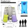 Marathon Trail Running Vest Lightweight Hiking Vest Backpack Reflective Hydration 68 Oz Water Bladderr Pack With Phone Pocket